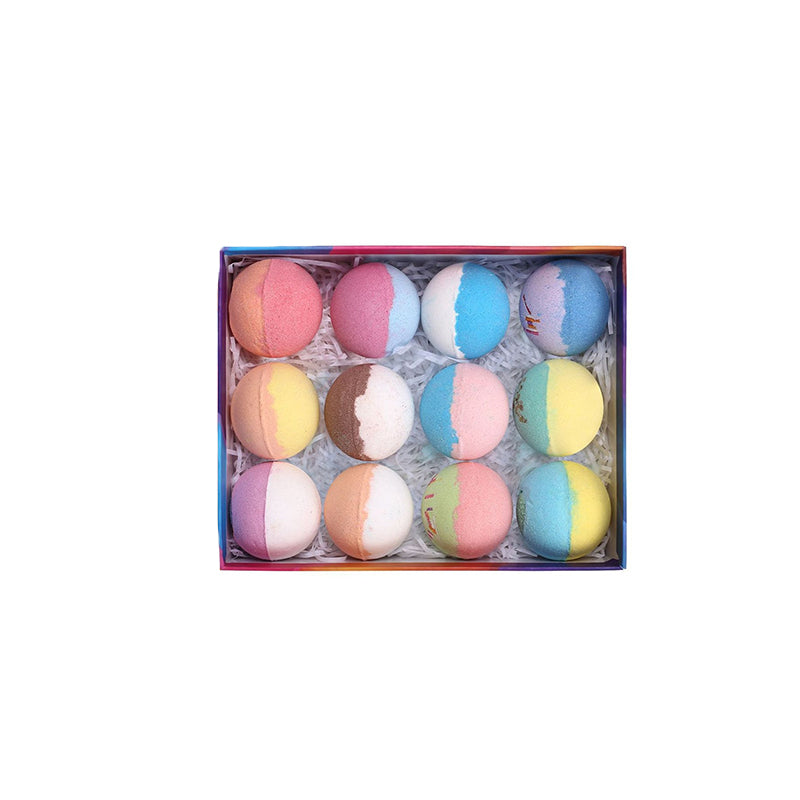 12 Pcs Bath Bomb Gift Set